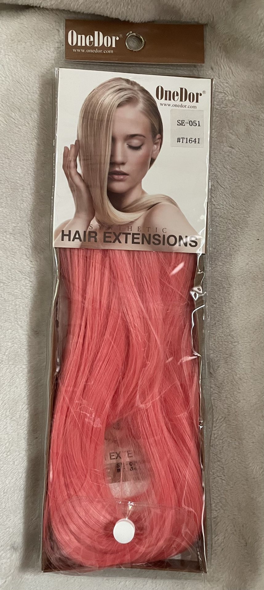 “Bubble Gum” 20” Clip-in Hair Extensions