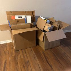 Moving Boxes And Wrap