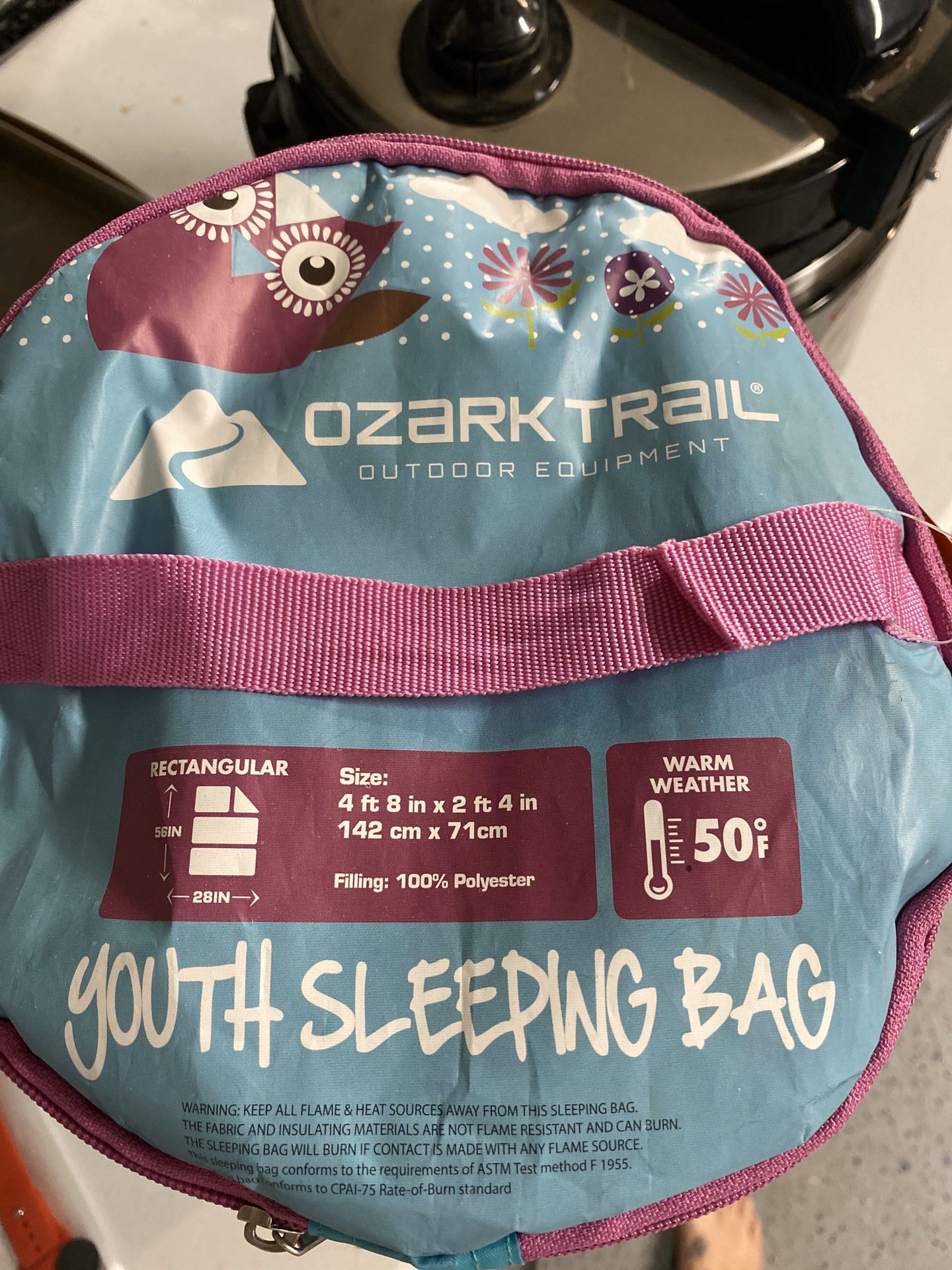 Youth sleeping bag