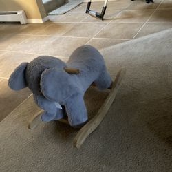 Pottery barn Rocking Elephant