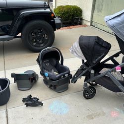 Uppa Baby Vista Stroller and Car Seat 