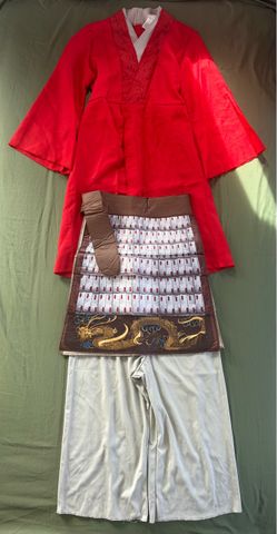 Official Disney Mulan Costume - Kids Size M (8-10)