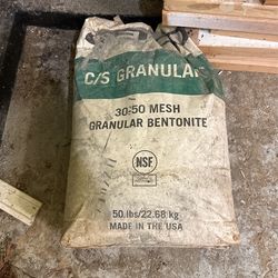 Granular Bentonite 50 Lbs