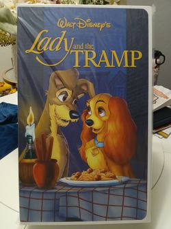 Lady and the Tramp VHS blanket