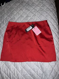 Red Mini Skirt Size 2
