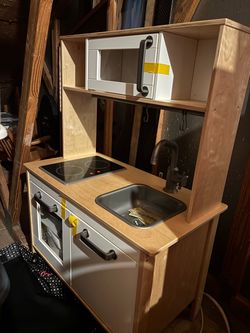 IKEA play kitchen with accessories