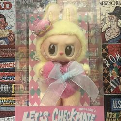 THE MONSTERS Let's Checkmate Series- Vinyl Plush Hanging Card