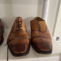 Leather Italy Shoes 