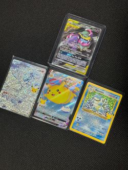 Pokémon Holo card lot 4-Cards ‼️Not free‼️