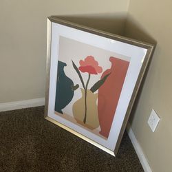 23x29 Flower Pot Vase Portrait Decor