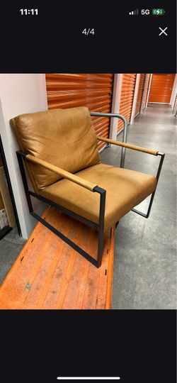 DKLGG Fabric Single Sofa Accent Chair with Extra-Large Ergonomic Cushion