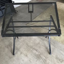 Metal/Glass Artist Table