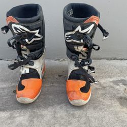 Alpine Stars Kids Tech 7 Size 8 Motorcycle Boots
