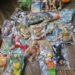McDonald's Tennie Beanie Babies, Happy Meal Toys. Retro 
