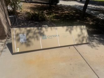 PALRAM Bordeaux 5×7 ft Door/Window Awning – New