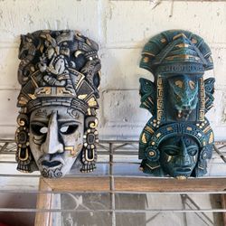 Chichen Itza Statues 