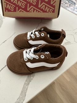 Size 5 Toddler Brown Vans