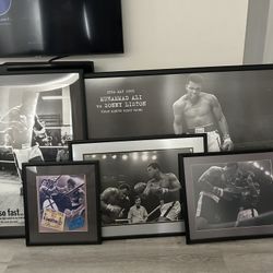 Muhammad Ali Framed Memorabilia