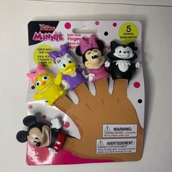 Disney Junior Minnie Bath Time Finger Puppets 