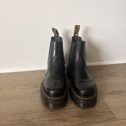 Black Doc Martens Chelsea Boots 