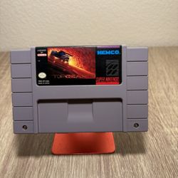 Original Super Nintendo (SNES) Game Top Gear