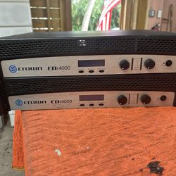 Crown CDi 4000 Two-Channel, 1200-Watt @ 4Ω, 70V/140V Power Amplifier