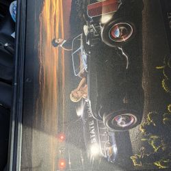 Marilyn Monroe and Elvis framed 