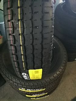 4 new trailer tires 205/75/15