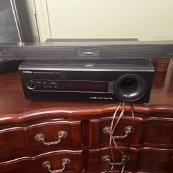 Yamaha Sound Bar & Receiver Subwoofer