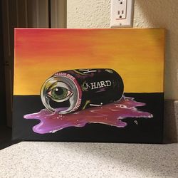 Hand painted acrylic painting