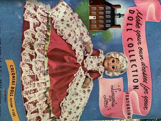 Vintage pattern order book for dolls