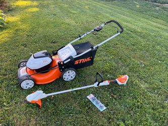 Stihl Electric Mower and Trimmer