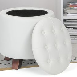 Storage Ottoman / Vanity Stool - NEW in Box