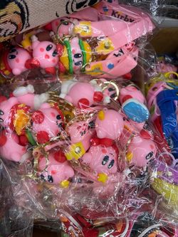 Kirby Figure Keychains Bulk Lot