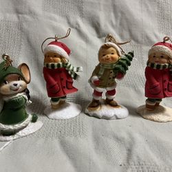 Vintage Celluloid Christmas Ornaments