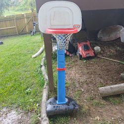 Used Little Tikes Basketball Hoop