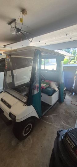 Club Car Golf Cart with Enclosure