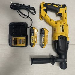 DEWALT 20V MAX Cordless Brushless 1 in. SDS Plus D-Handle Concrete and Masonry Rotary Hammer 
