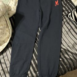 Mens New Without Tags Psycho Bunny Pants Dark Blue Size XL Slim