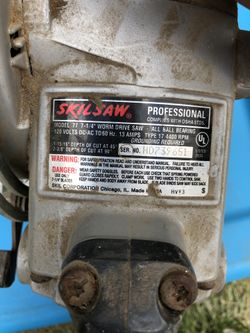 Skilsaw wormdrive