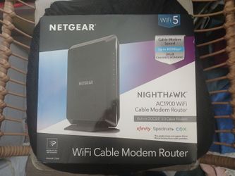 NETGEAR Nighthawk WIFI Cable Modem Router