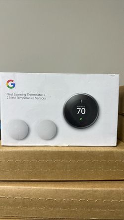 Nest Thermostat 3rd Generation bundle