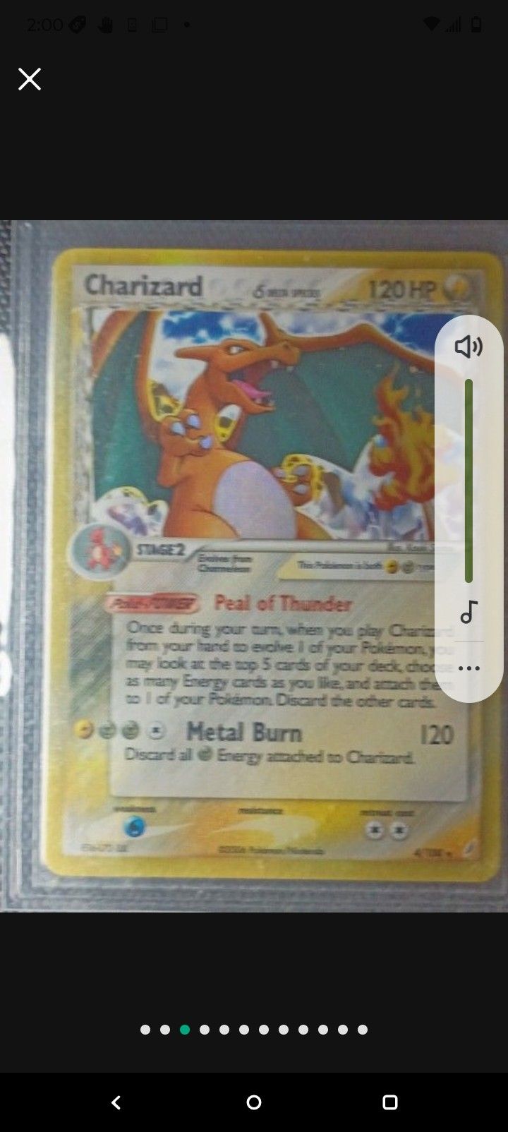 Delta Charizard Pokemon Card Very Rare And Popular
