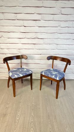 MCM Nautical Dining Chairs 2pc