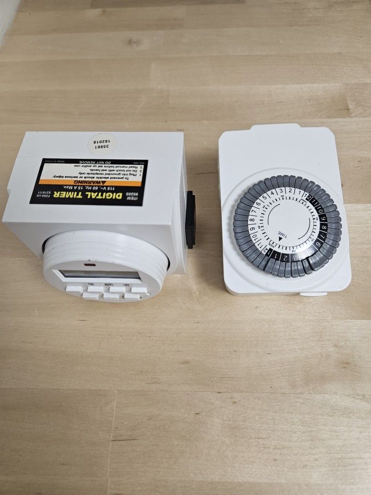 Two digital timers