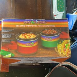 Taco Salad Bowl Maker And Mini Crock Pots
