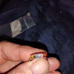 Multi Sapphire Ring