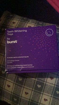 New 14 Tray Burst Whitening Trays