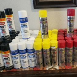 15oz Cans Of Spray Paint Any 6 Cans For 30.00 