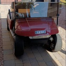 EZGO Lithium Battery Golf Cart 